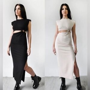 NWOT Noctex Kayana Dress In Black